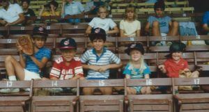 My Kids At A Tribe Game